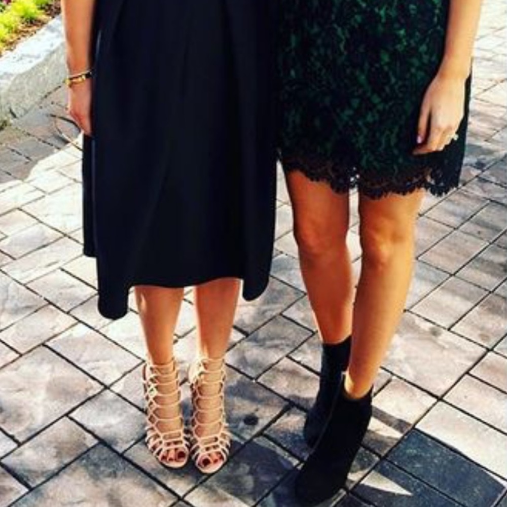 Lulus Black Midi Dress - Picture 7 of 7